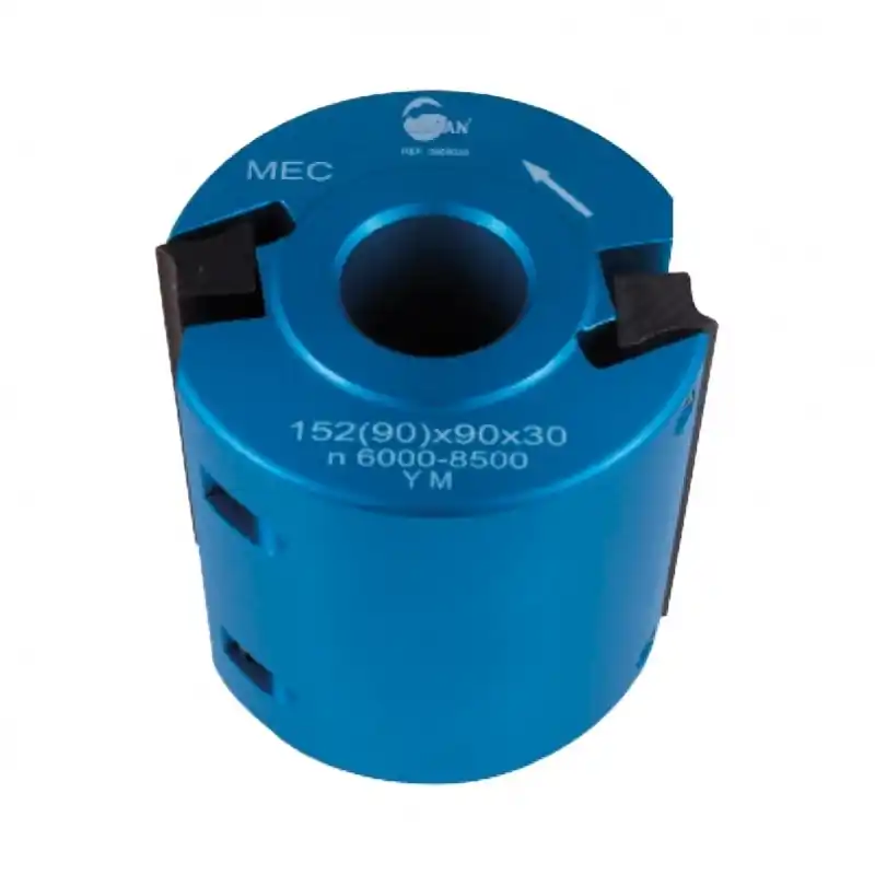 Porte-outils à moulurer D90x90xAl.30mm 2 dents 090.90.30 Leman