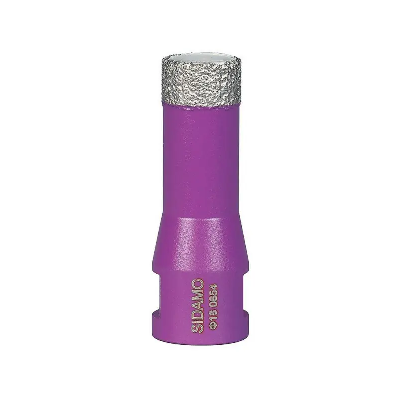 Trépan diamant à sec 11101457 D18 18mm M14 Sidamo