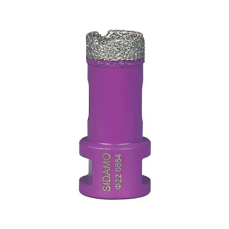 Trépan diamant à sec 11101458 D22 22mm M14 Sidamo
