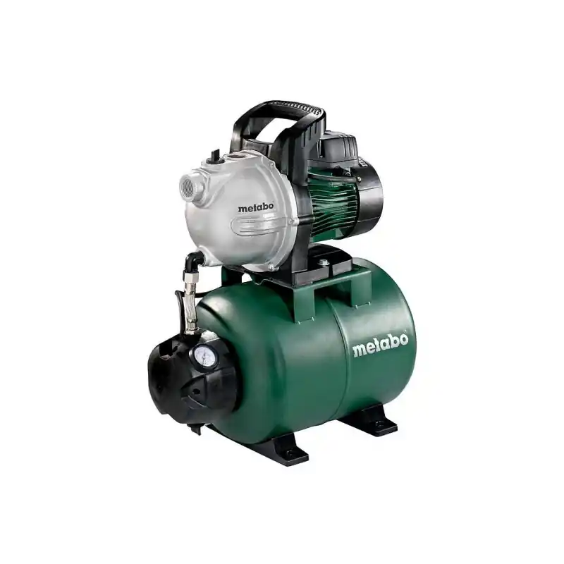 Surpresseur avec réservoir HWW 4000/25 G 24l 1100W débit max 4000l/h