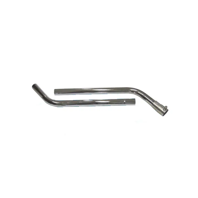 2 tubes S métalliques 50cm D38mm Leman