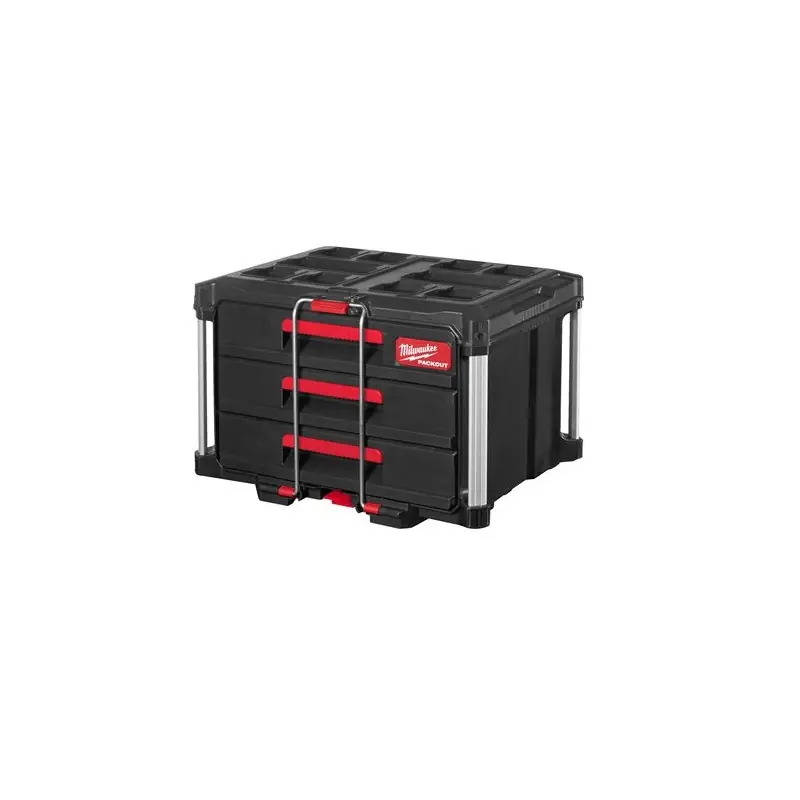 Coffret 3 tiroirs PACKOUT 363x564x414mm Milwaukee