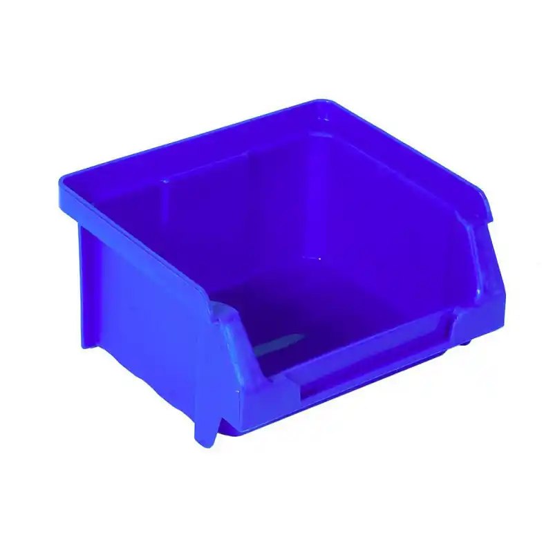 Lot de 5 bacs en platisque ACC006 fixable sur fond perforé 52x100x95mm
