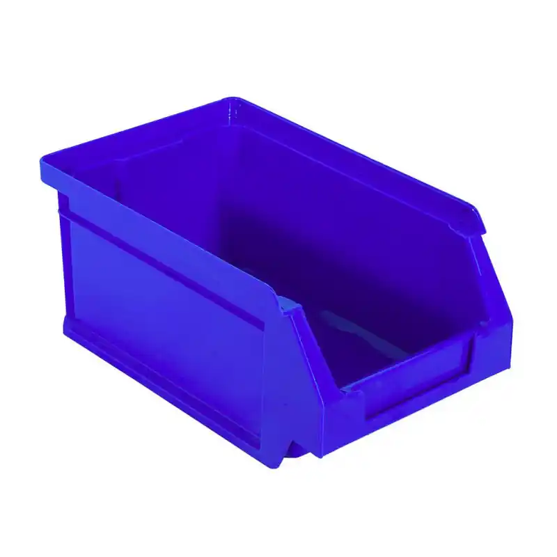 Lot de 5 bacs platisque ACC007 fixable sur fond perforé 80x100x170mm