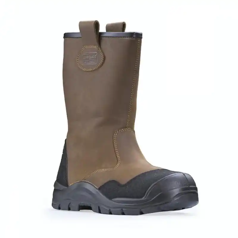 Bottes de sécurité fourrées Pyrope S3 Src Ci cuir marron taille 40