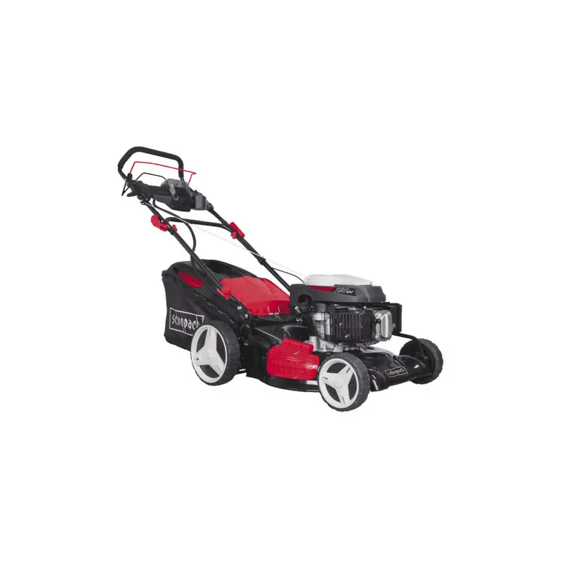 Tondeuse thermique Scheppach MS196-51E 51cm essence 4 temps bac 65L