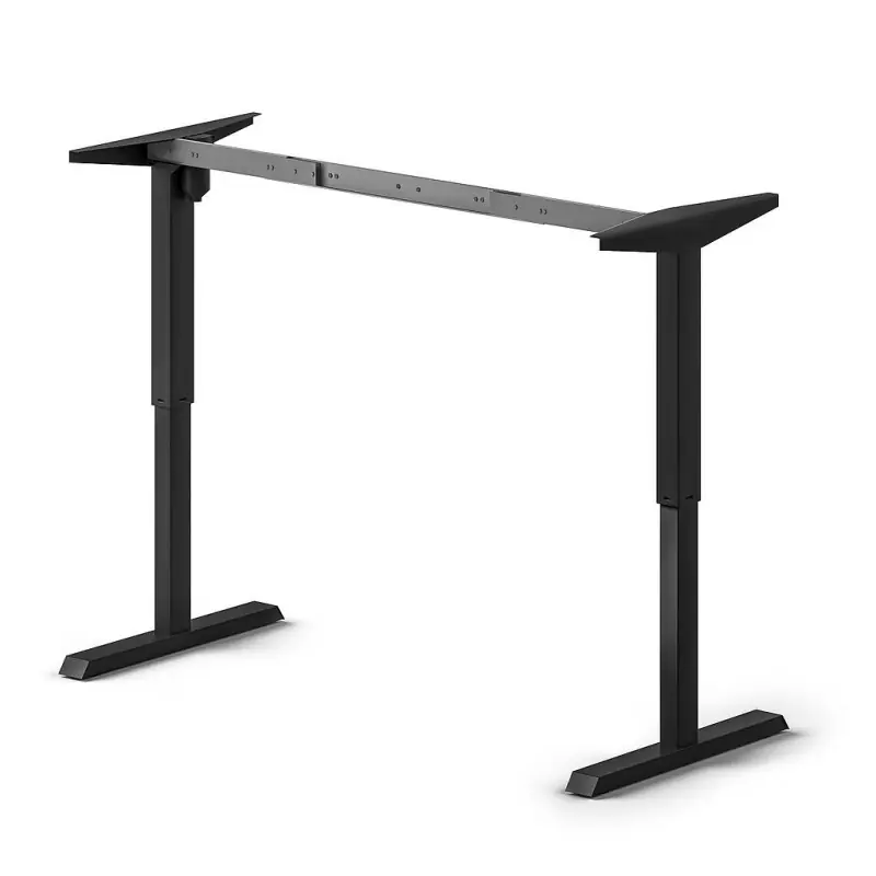 Table motorisée Emuca hauteur réglable noir acier