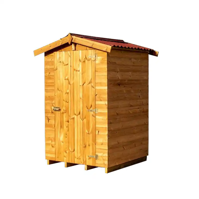Abri bois Habrita THE 1212.01 N 1,35m2 double pente avec plancher