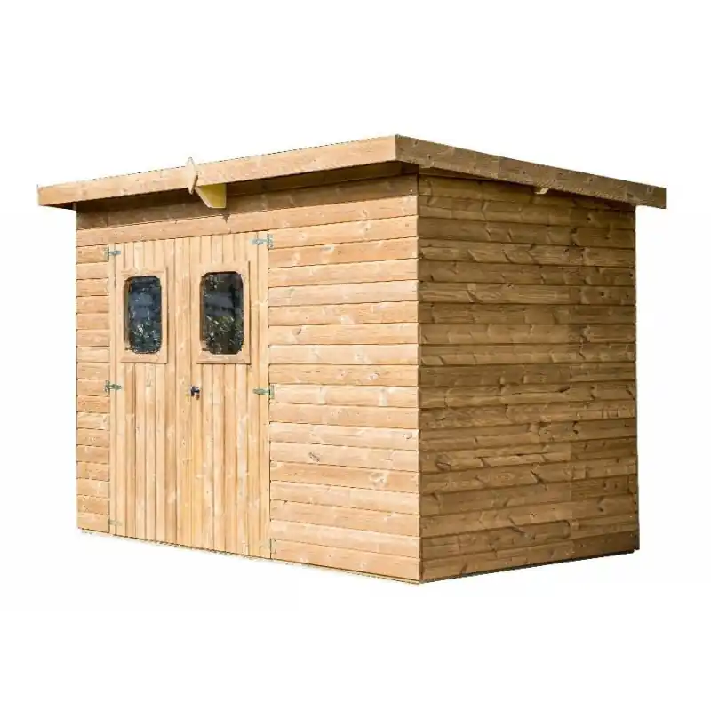 Abri Theora Habrita THE 2818.02 T bois 4,70m2 toiture en bac acier