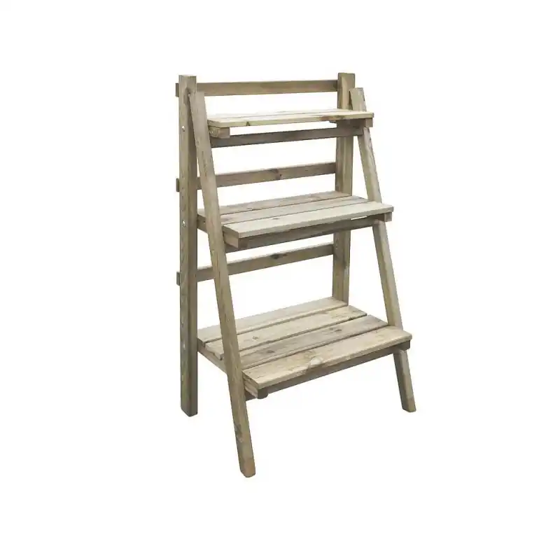 Etagère pliable Jardipolys GIZEH en pin hauteur 100cm