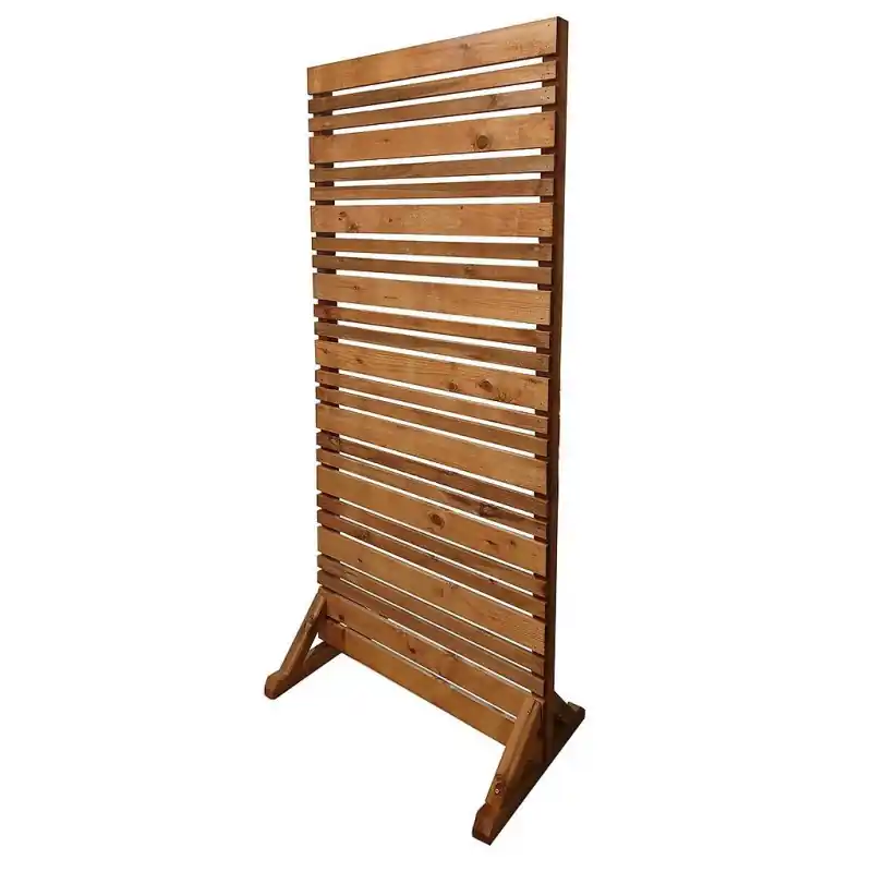Brise-vue sur pieds Jardipolys LIGN Z en pin hauteur 180cm