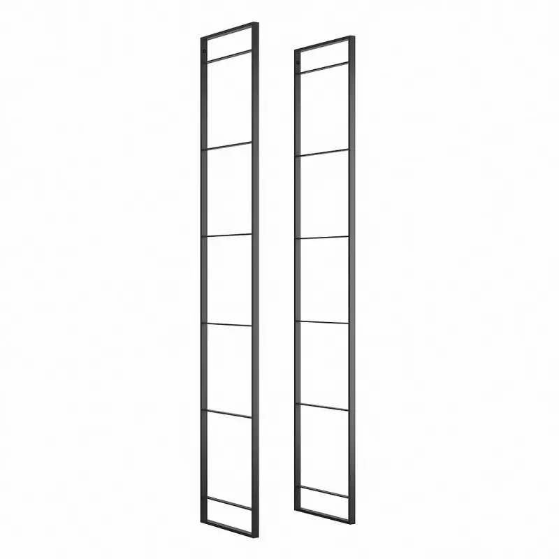 Structure pour étagère Emuca Lader hauteur 1790mm acier noir