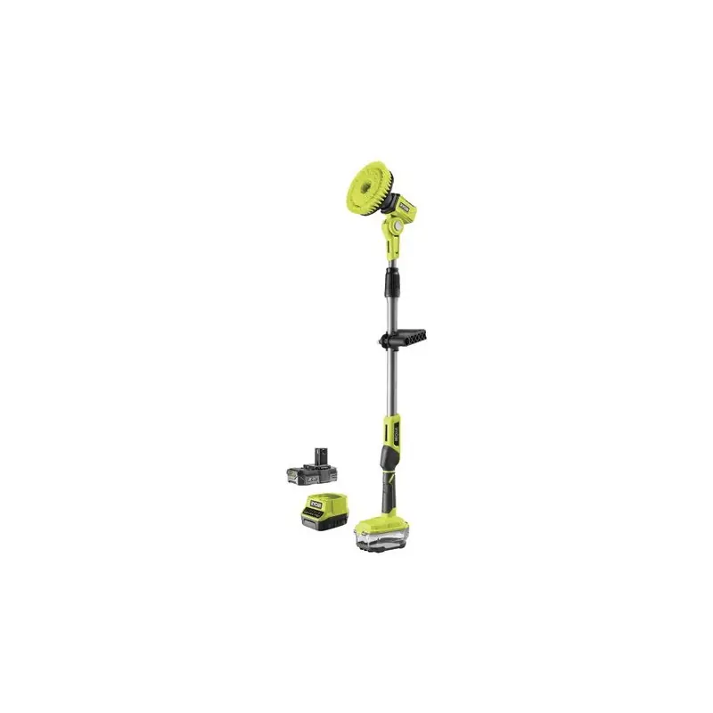 Brosse motorisée télescopique Ryobi R18TPS-120G 18V One+ rotative
