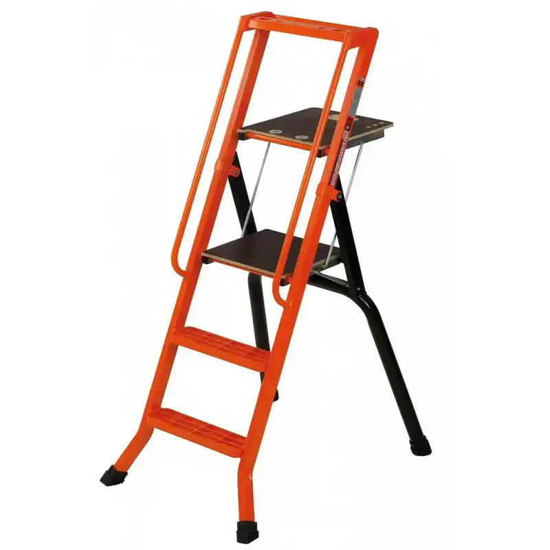 Escabeau 3 marches Mondelin Pro hauteur accès 270cm en aluminium