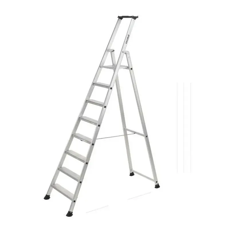 Escabeau 8 marches Escalux SUPERPRO aluminium hauteur d‘accès 3,76m