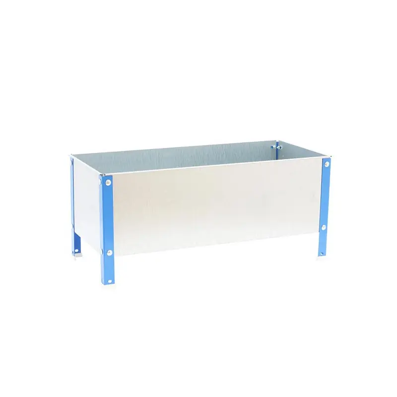 Carré potager Simon Rack Simongarden Urban 1200x400mm 150L bleu galva
