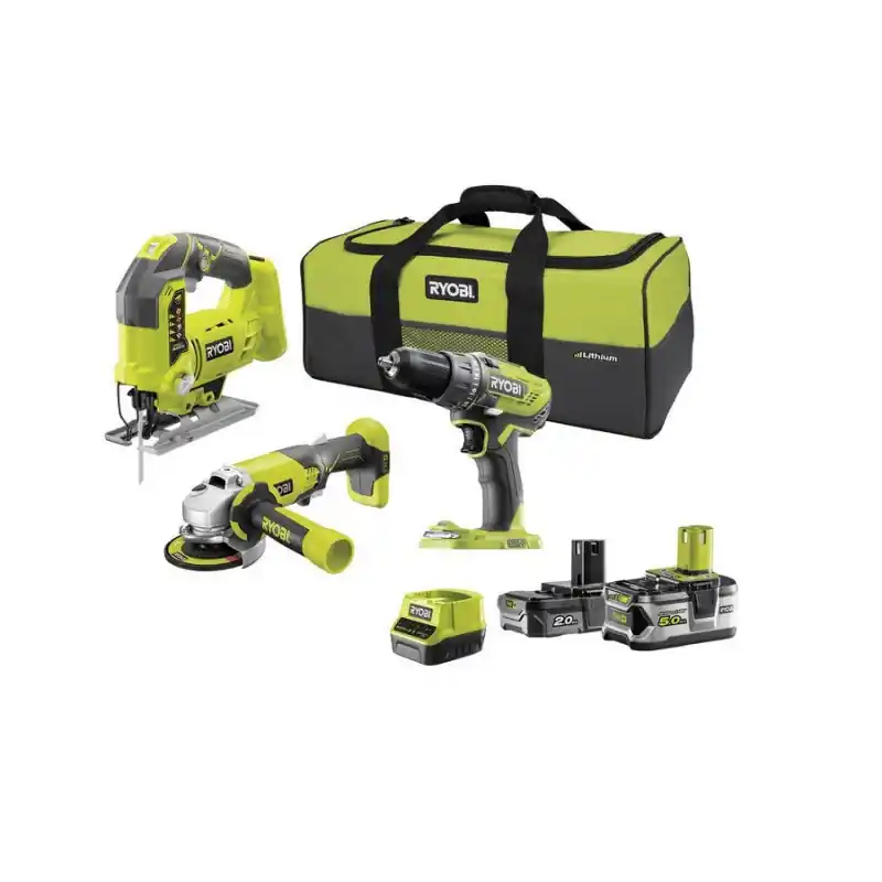 Pack 3 outils Ryobi R18CK3C-252S 18V OnePlus