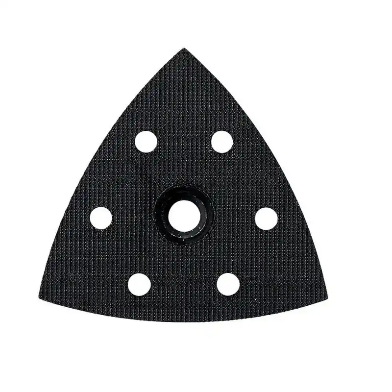 Patin perforé triangulaire Metabo 90mm pour ponceuse auto-agrippante