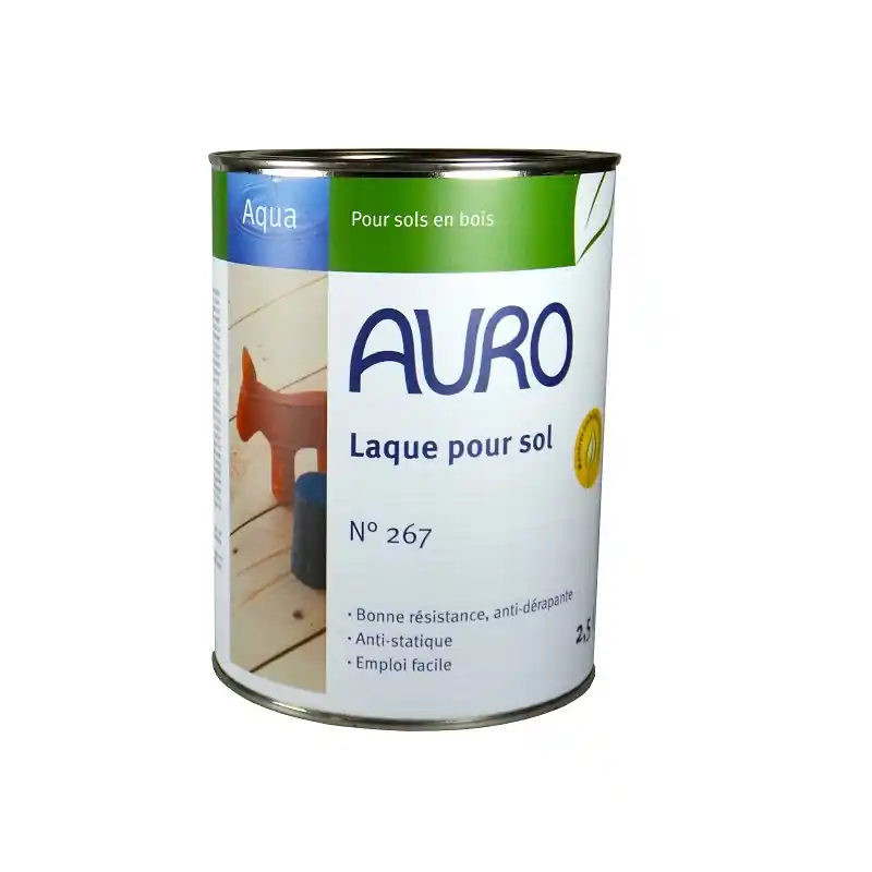 Laque pour sol Auro n°267 2,5l aspect brillant prêt à l‘emploi