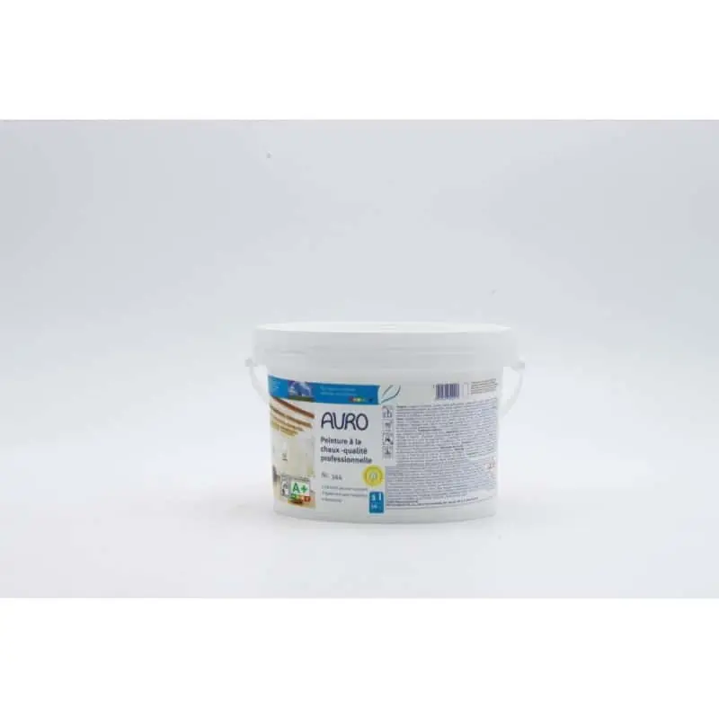 Peinture à la chaux professionnelle Auro n°344 1L intérieur extérieur