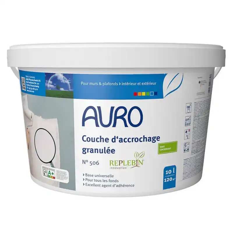 Couche d‘accrochage granulée Auro n°506 10L sans conservateur