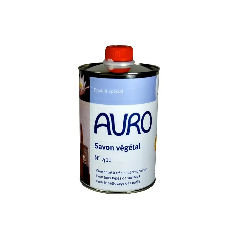 Savon végétal Auro n°411 1L concentré