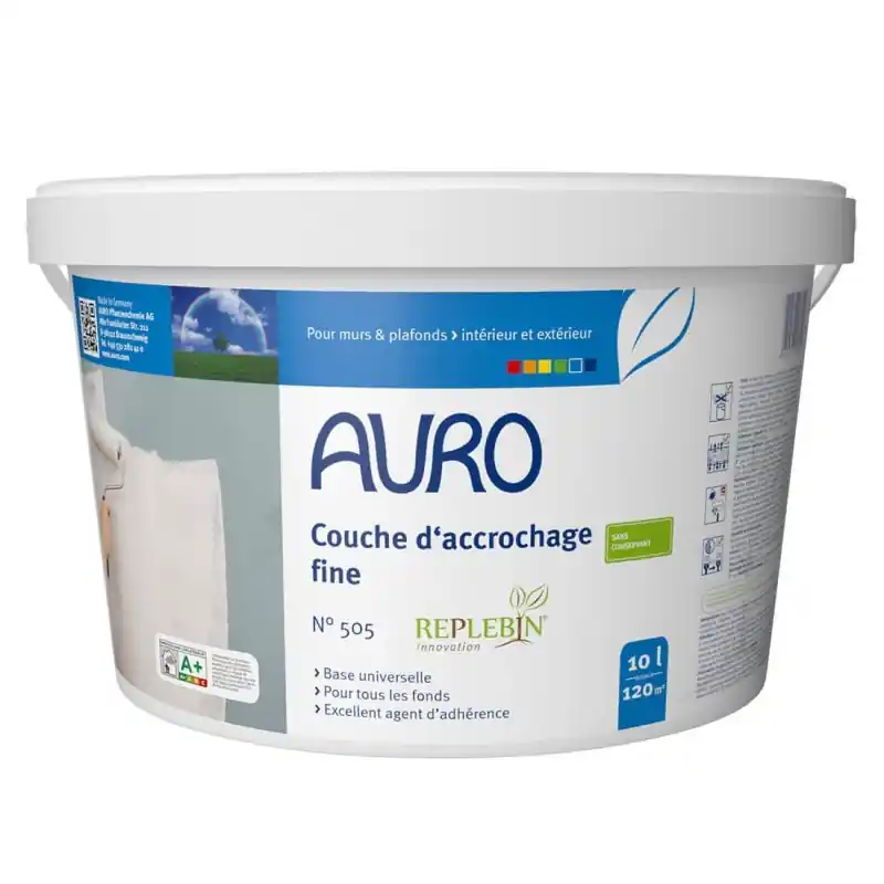 Couche d‘accrochage fine Auro n°505 10L intérieur prêt à l‘emploi