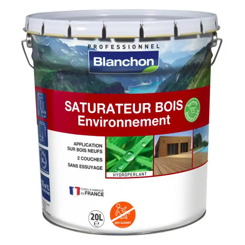 Saturateur bois environnement Blanchon bois naturel 20L