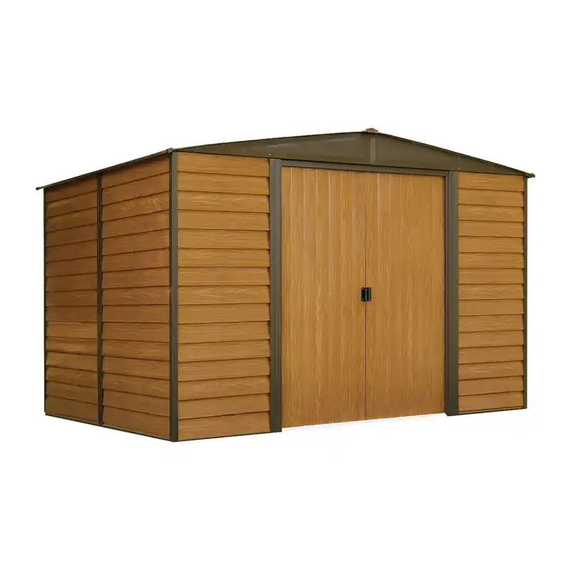 Abri métal Habrita Foresta Arrow Woodridge 7,57m2 toit 2 pentes