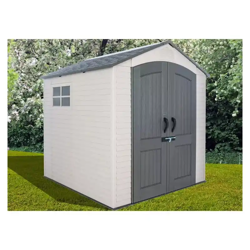 Abri résine Habrita Foresta AP2121BA 4,57m2 imitation bardage
