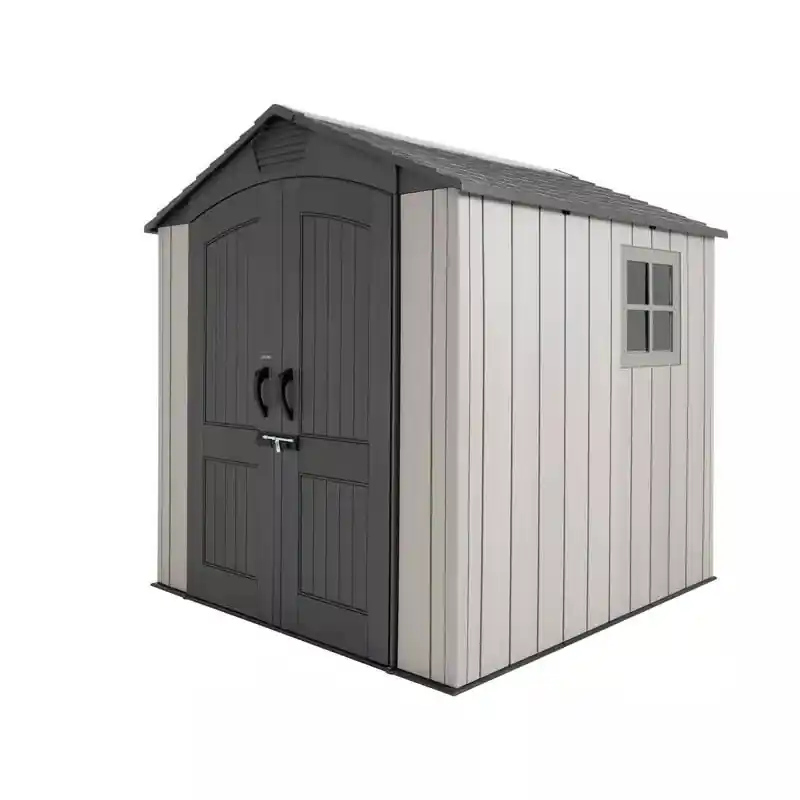 Abri résine Habrita Foresta AP2121BO 4,57m2 imitation bois