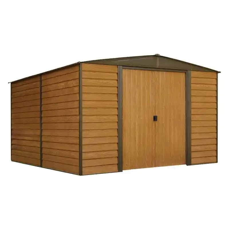 Abri métal Habrita Foresta Arrow Woodridge 11,59m2 imitation bois