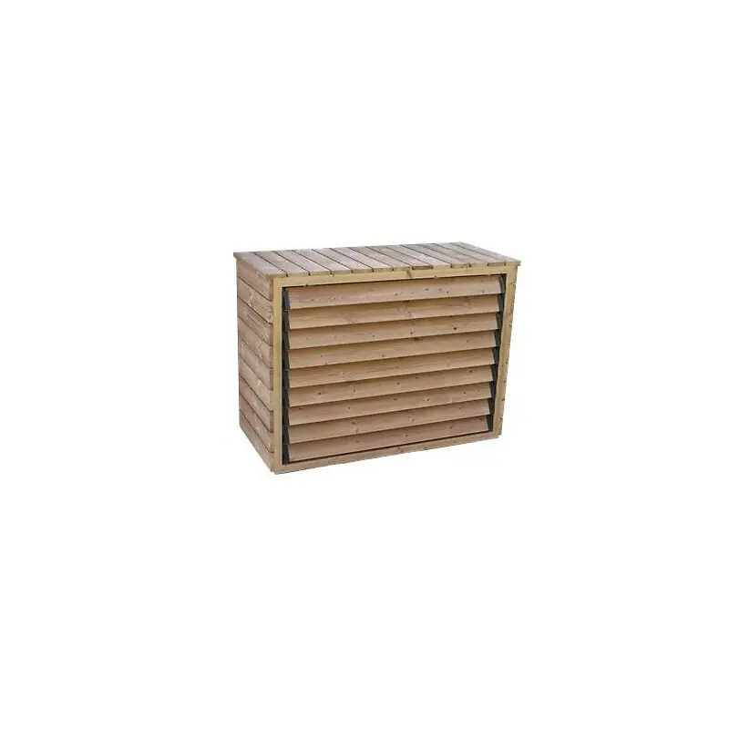 Cache climatiseur Habrita Foresta CC1306 extérieur 1,32x0,58x0,98m
