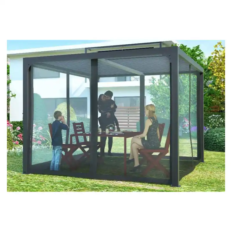 Kit rideau moustiquaire Habrita Foresta 10,80m2 pour PER 3630 BI