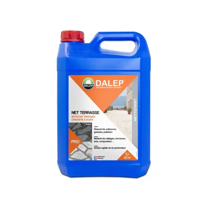 Nettoyant terrasses Dalep Net Terrasse 5L concentré à diluer