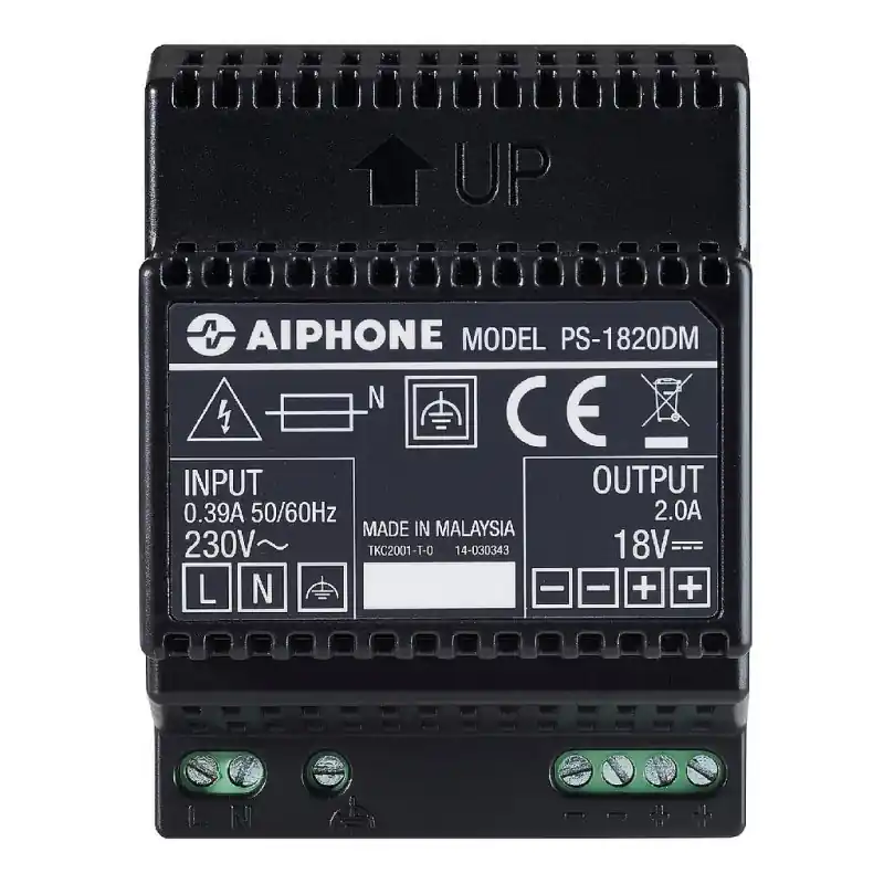 Alimentation Aiphone PS1820DM 230 Vac / 18 Vcc - 2 A