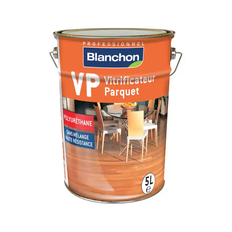 Vitrificateur parquet Blanchon VP 5L aspect satiné prêt à l‘emploi