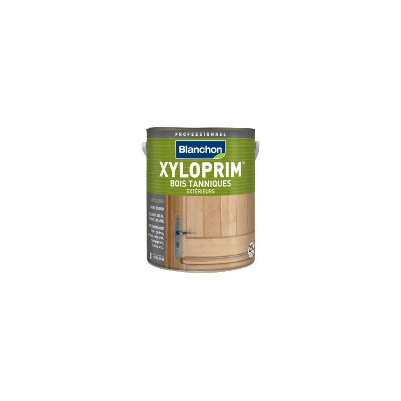 Primaire avant lasure Blanchon Xyloprim pour bois tanniques 2,5L