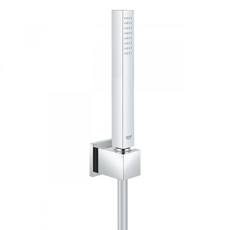 Set Douche mural 1 jet chromé débit 8L/min Euphoria Cube Stick