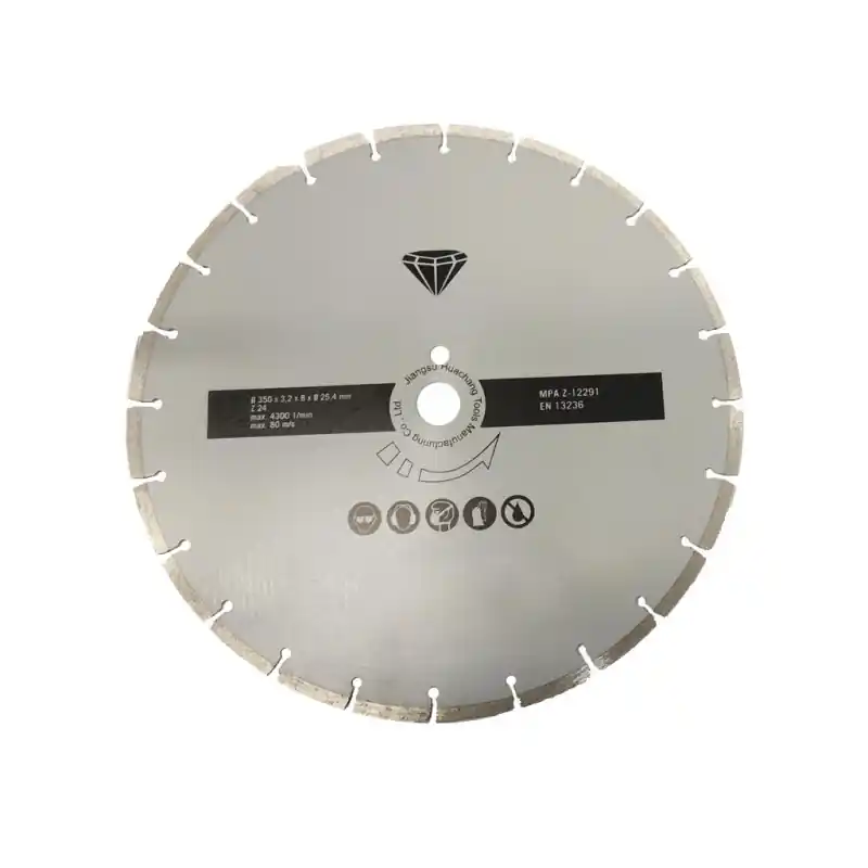 Disque à tronçonner diamant D350x25,4mm 7906700702 Scheppach