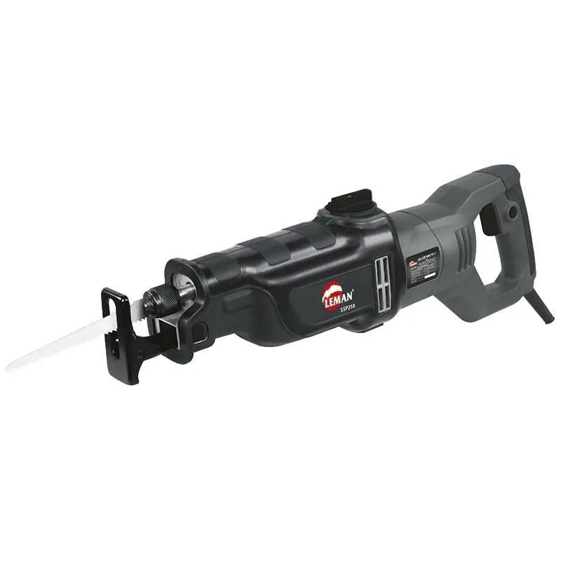 Scie sabre électrique Leman SSP210 1200W capacité de coupe 210mm