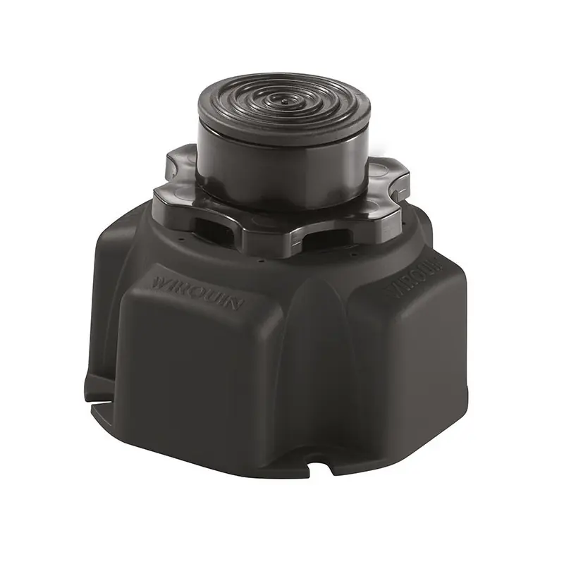 Lot de 4 pieds de receveur Wirquin 30720536 hauteur 58 à 172mm