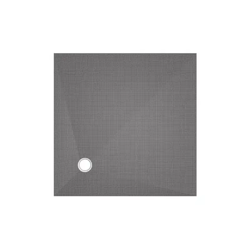 Receveur Wedi Fundo Primo carré 1200x1200x40mm écoulement excentré
