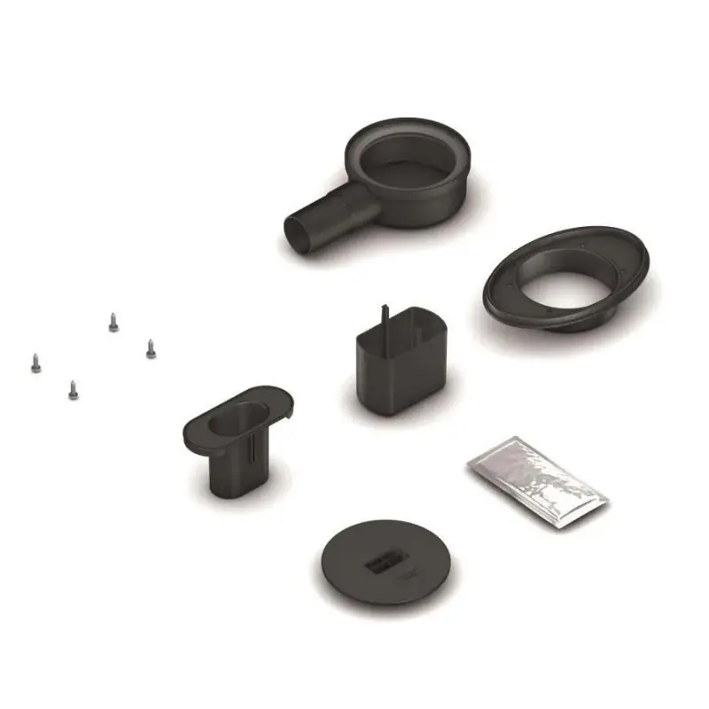Ecoulement linéaire Wedi Fundo mini max DN 40 horizontal extra-plat
