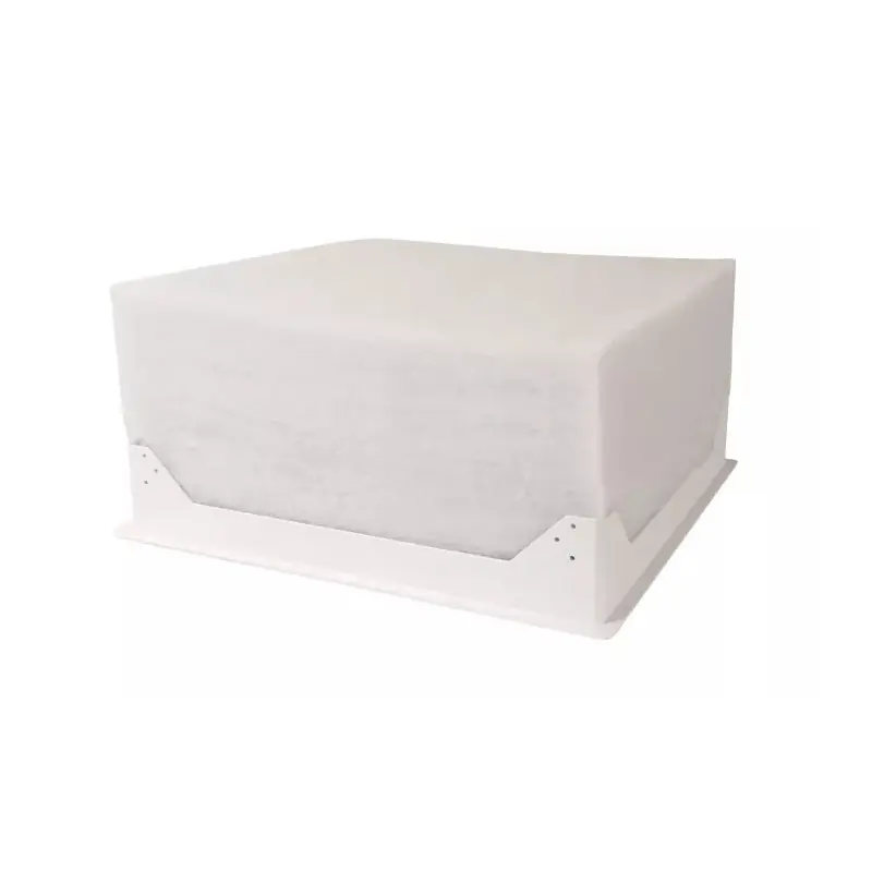 Trappe de plafond isolée Nicoll TP2012I51 580x580mm couleur blanc