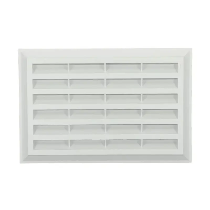 Grille Nicoll M162 blanche 174x262mm type 150 avec moustiquaire