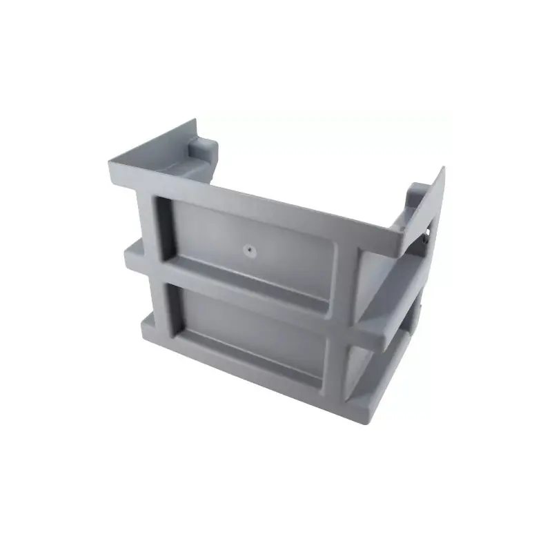 Réhausse pour courette Nicoll ECA7 hauteur 18cm 26x13,5cm gris clair
