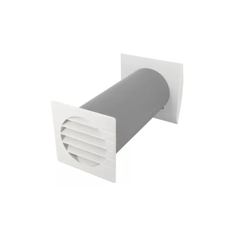 Traversée de mur acoustique Nicoll TMA50B 50cm2 blanc