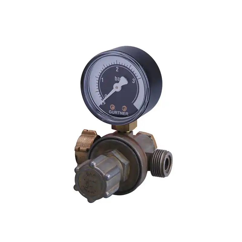 Détendeur réglable propane Gurtner 08785.02 débit 8kg/h avec manomètre