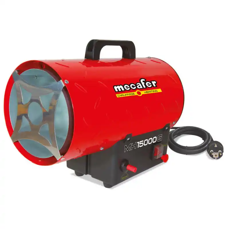 Canon à air chaud gaz Mécafer MH15000G 15kW 230V 320m3/h